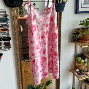 Pink Slip Dress
